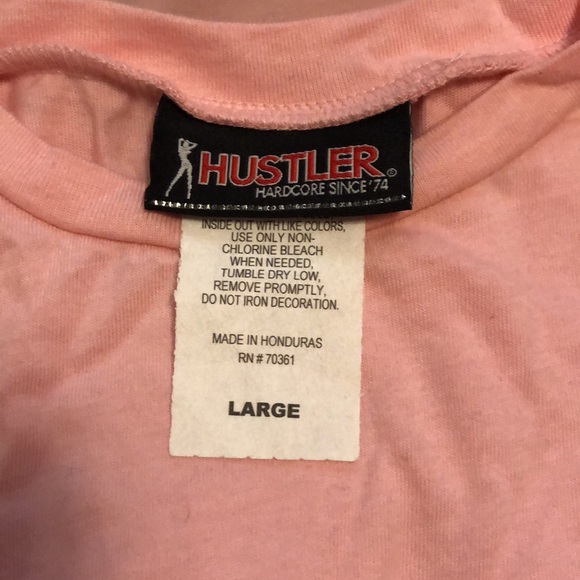 Hustler pink t-shirt - Picture 3 of 4